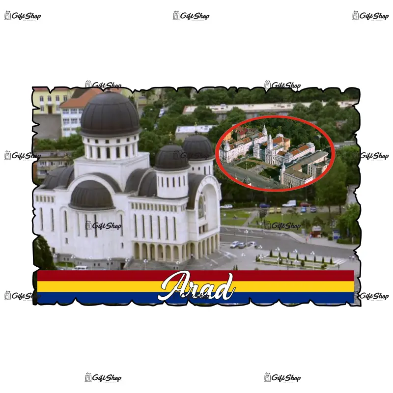 Arad, romania, magnet frigider mgs005